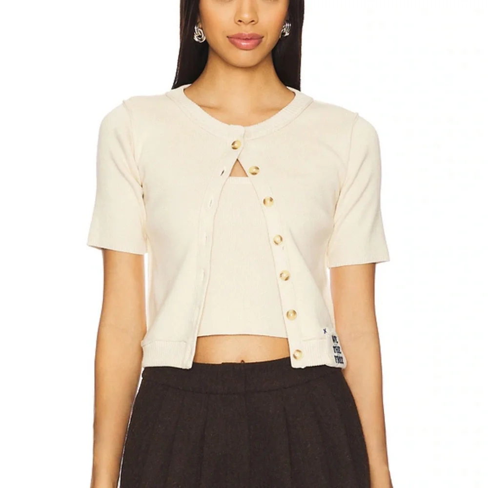 Free People x We The Free My Twosie Set in Ecru